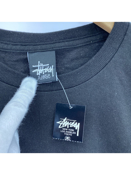 STUSSY　CA SK8 TOUR Tシャツ　ブラック　XL