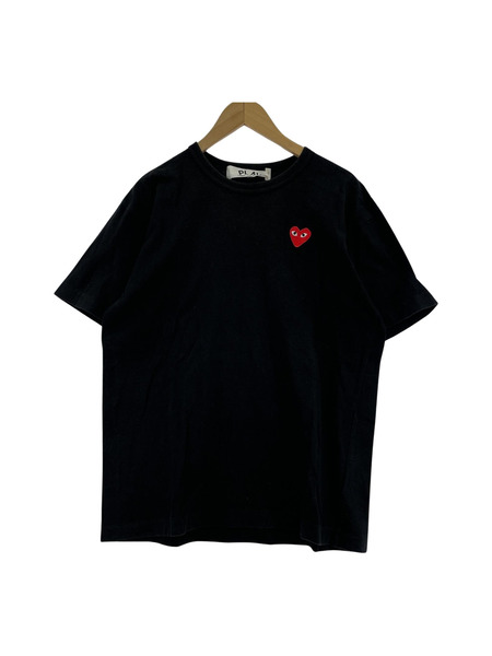 PLAY COMME des GARCONS heart S/S TEE AD2019/AZ-T108 ブラック
