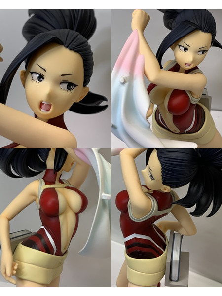 ヒロアカ 八百万百　ヒーロースーツVer.  開封品 ダメージあり 僕のヒーローアカデミア やおよろずもも ヤオモモ 万物ヒーロー クリエティ