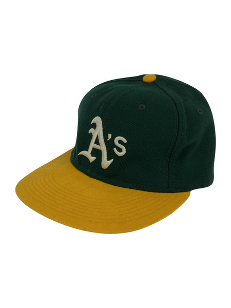 VINTAGE 70S-80S NEW ERA OAKLAND ATHLETICS キャップ