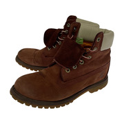 Timberland レースアップブーツ (8W) ボルドー