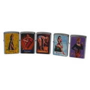 96年限定 ZIPPO SALUTES FOUR SEASONS PINUP GIRLS 第5弾 4点セット