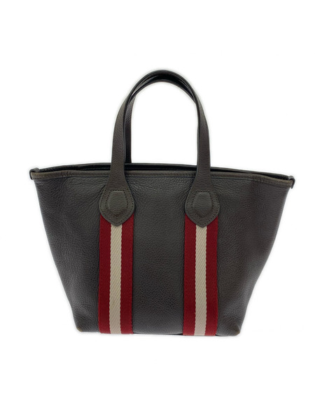 BALLY トートバッグ レザー ミニトート 茶