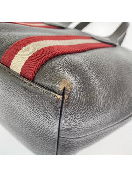 BALLY トートバッグ レザー ミニトート 茶