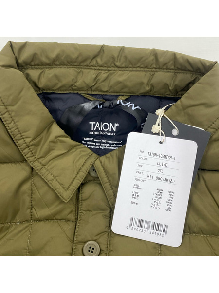ダウンジャケット TAION-109MTSH-1