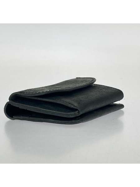 MR.OLIVE コンパクトウォレット PUEBLO LEATHER MINI WALLET 黒[値下]