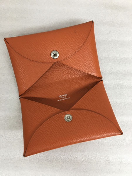 HERMES　小銭入れ・コインケース カルヴィ/ヴォ―エプソン/□R刻印