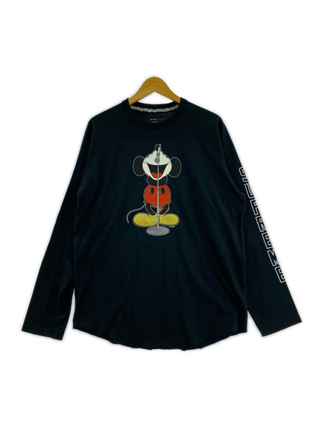 Supreme Number(N)ine×Mickey Mouse Raglan L/S Top