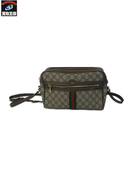 GUCCI オフィディア GGスプリーム スモール ショルダーバッグ BE×DBR[値下]