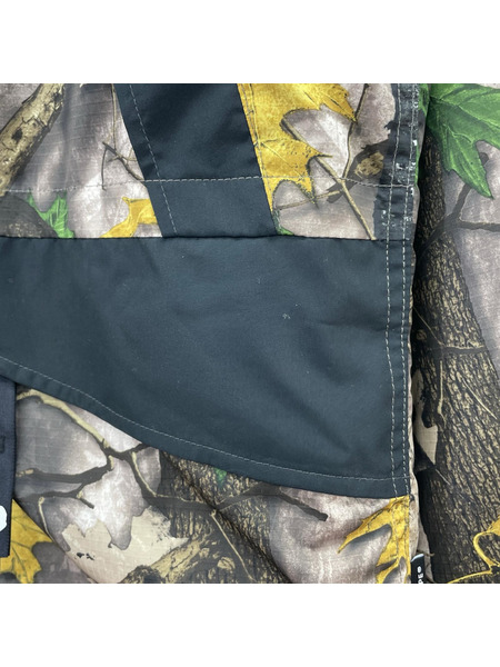 A BATHING フォレストカモ ナイロンマウンテンパーカー L