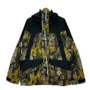 A BATHING フォレストカモ ナイロンマウンテンパーカー L