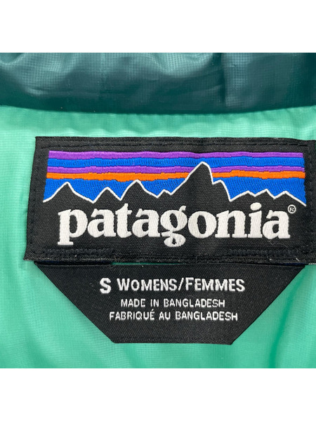 patagonia ダウンジャケット ポケッタブル ダウンジャケット S GRN