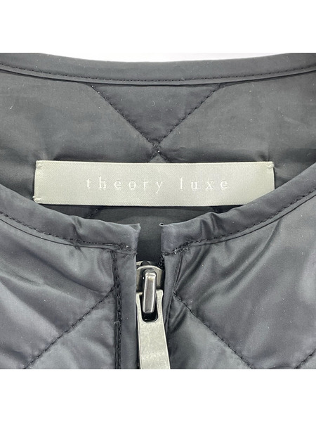 theory luxe ジャケット LEEDS QUILT BREN/BLK