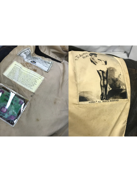 AVIREX レザージャケット G-1 レザーフライトジャケット