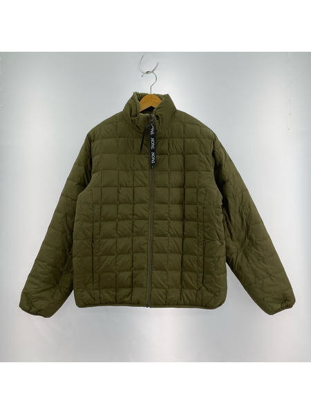 ジャケット TAION キルティング XL カーキ