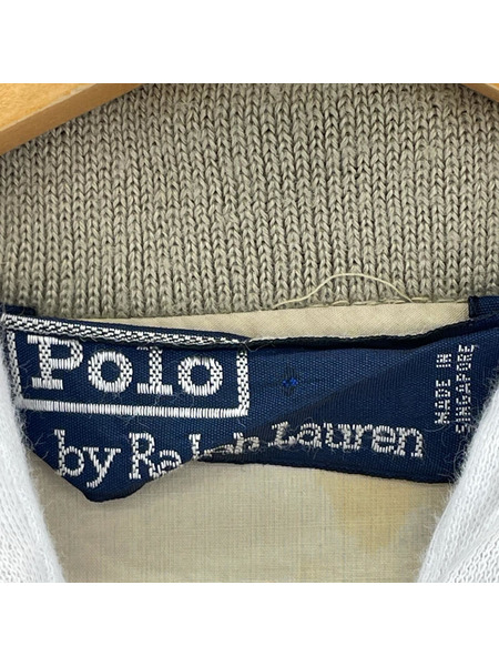 POLO RALPH LAUREN 80S 三角タグ サマーフライトジャケット ベージュ (XL)