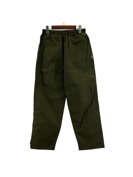 UNSLACKS ナイロンイージーパンツ オリーブ (M-R)