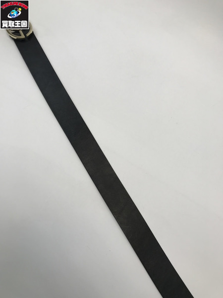 GUCCI グッチ GGマーモント レザー ベルト ブラック