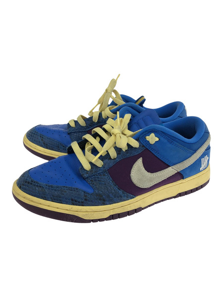 NIKE Dunk Low SP Royal×UNDEFEATED (27.0)