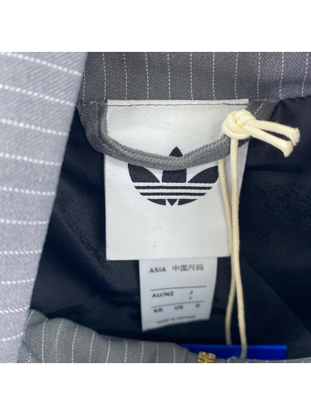 adidas originals ジャケット ファイヤーバードルーズピンストライプトラックトップ  S