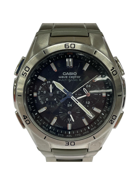 CASIO メンズ時計 wave ceptor