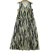 ノースリーブワンピース ETRE TOKYO ゼブラペイント N/Sワンピース (F)