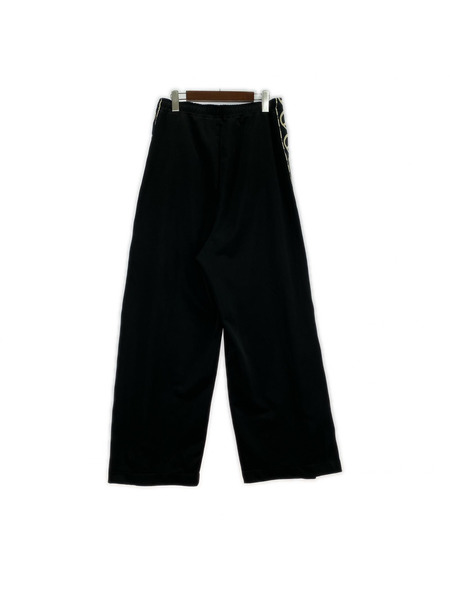 KAPITAL 25SS スムースジャージー TH.D.D バギートラックパンツ 4 黒 K2503LP107