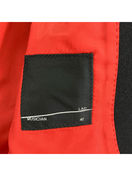 LAD MUSICIAN テーラードジャケット・ブレザー セミダブルチェスターコート