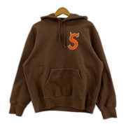 Supreme スウェット・トレーナー 22FW S LOGO HOODED SWEATSHIRT (S) 茶