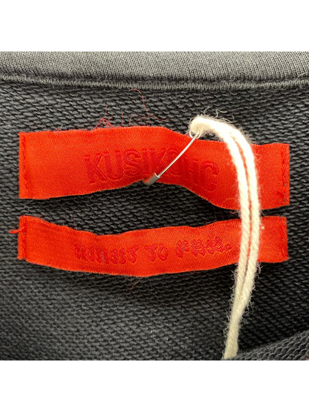 KUSIKOHC MULTI RIVET HOODIE L 黒