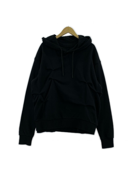 KUSIKOHC MULTI RIVET HOODIE L 黒