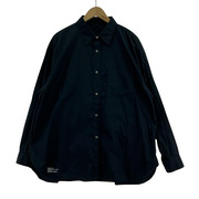 長袖シャツ CORPORATE UNIFORM L/S SHIRT M 黒