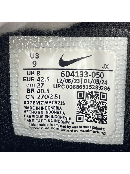 NIKE スニーカー AIR MAX PLUS 黒 (27㎝) 604133-050