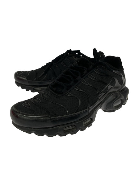 NIKE スニーカー AIR MAX PLUS 黒 (27㎝) 604133-050