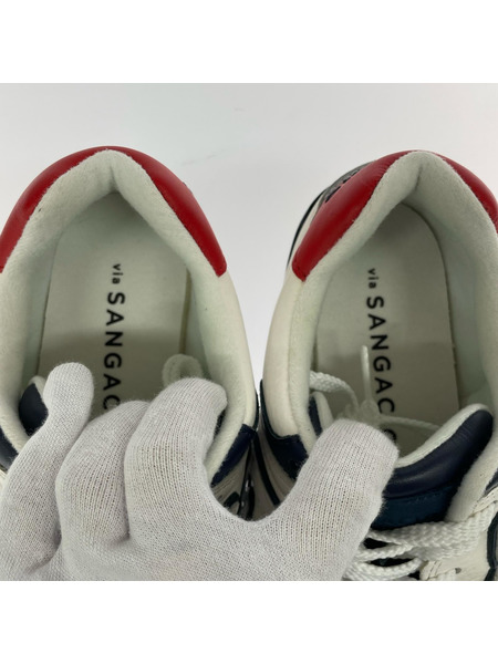 スニーカー SANGACIO ニュ~ズ 10周年 トリコロール/24.5cm