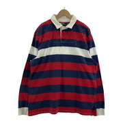 POLO RALPH LAUREN ボーダー L/S ラガーシャツ (XXL)