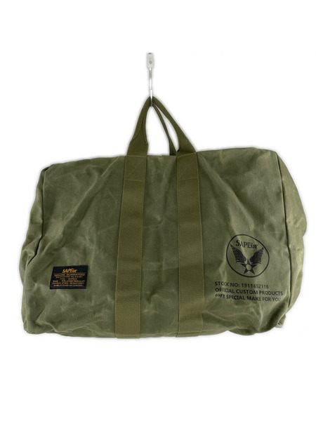 SAPeur ソノ他バッグ アビエイターバッグ/ボストン/オリーブ