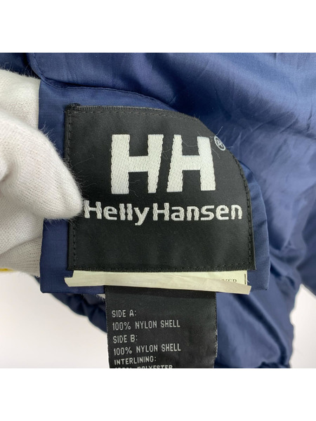 HELLY HANSEN ダウンジャケット 90s/リバーシブル/黄色/紺[値下]