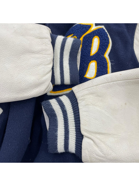 OLD・VINTAGE ジャケット SPICE ISLAND スタジャン(M)ネイビー