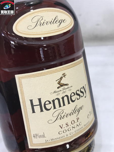Hennessy privilege ウイスキー 1000ml/ヘネシープリヴィレッジ/未開栓