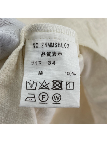 THE SHINZONE GAZE SMOCK BLOUSE 34