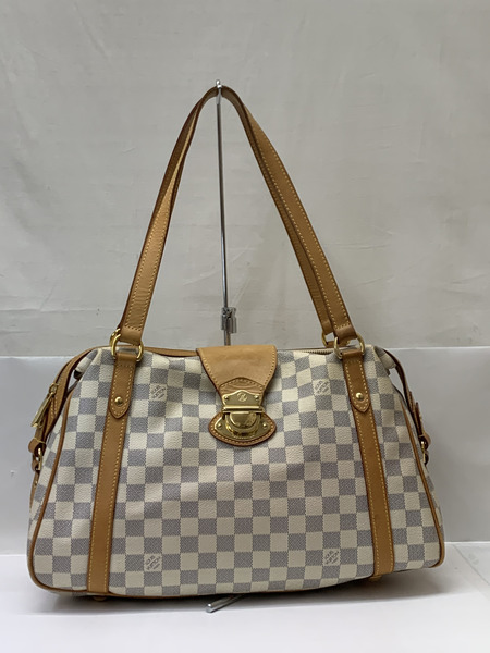 LV ダミエ・アズール ストレーザPM N42220 箱なし ダメージあり ルイ ヴィトン LOUIS VUITTON  ショルダーバッグ 