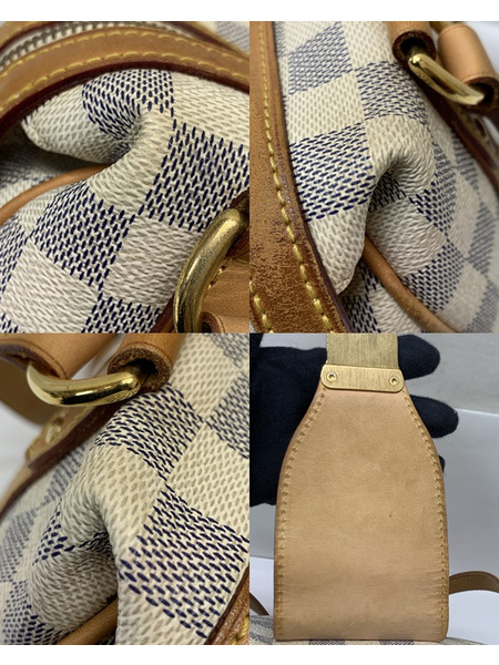 LV ダミエ・アズール ストレーザPM N42220 箱なし ダメージあり ルイ ヴィトン LOUIS VUITTON  ショルダーバッグ 