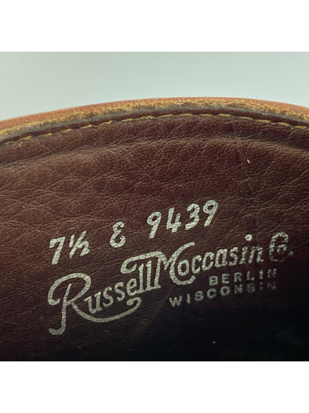 RUSSELL MOCCASIN ブーツ russell 9439 ブラウン
