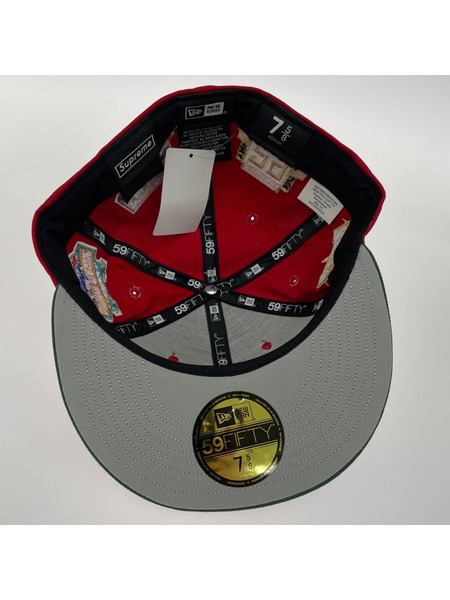 Supreme キャップ ×NEW ERA BOX LOGO キャップ