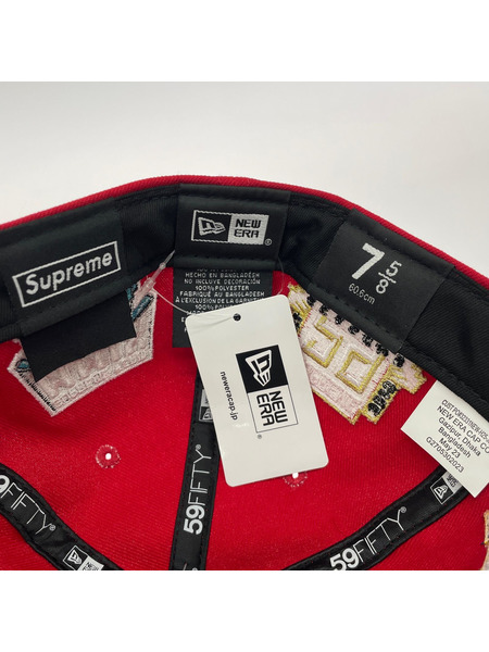 Supreme キャップ ×NEW ERA BOX LOGO キャップ