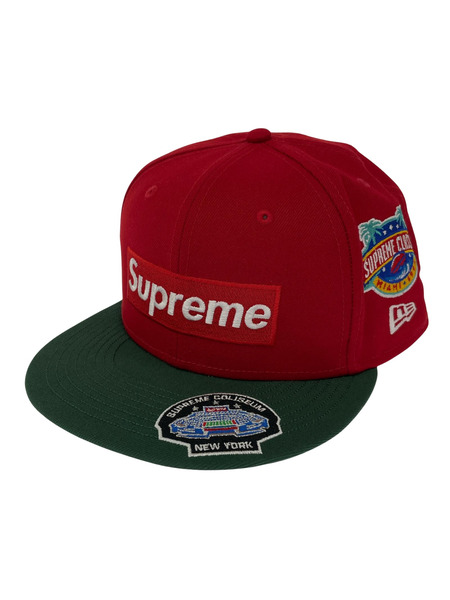 Supreme キャップ ×NEW ERA BOX LOGO キャップ