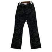 MASU FLOCKY WEB FLARE PANTS フロッキーウェブフレアパンツ 44 ブラック