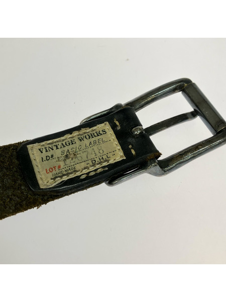 . ソノ他 VINTAGE WORKS ベルト 黒
