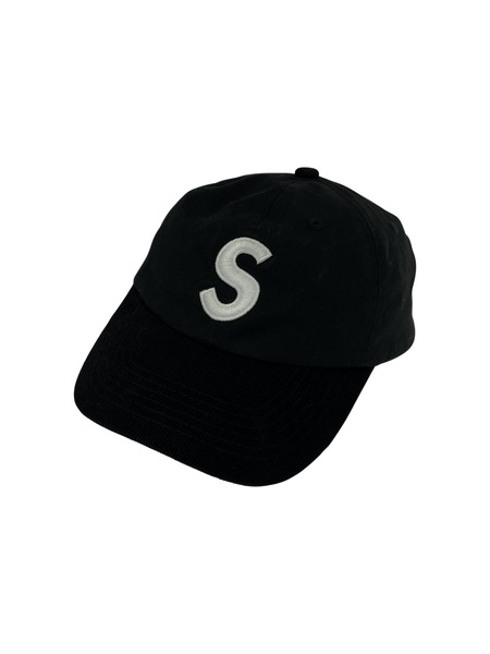 Supreme 24SS 2-Tone S Logo 6-Panel 黒